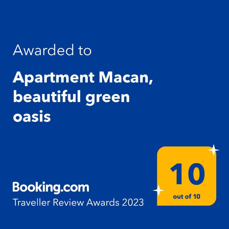 Apartment Macan, Beautiful Green Oasis Póla Kültér fotó